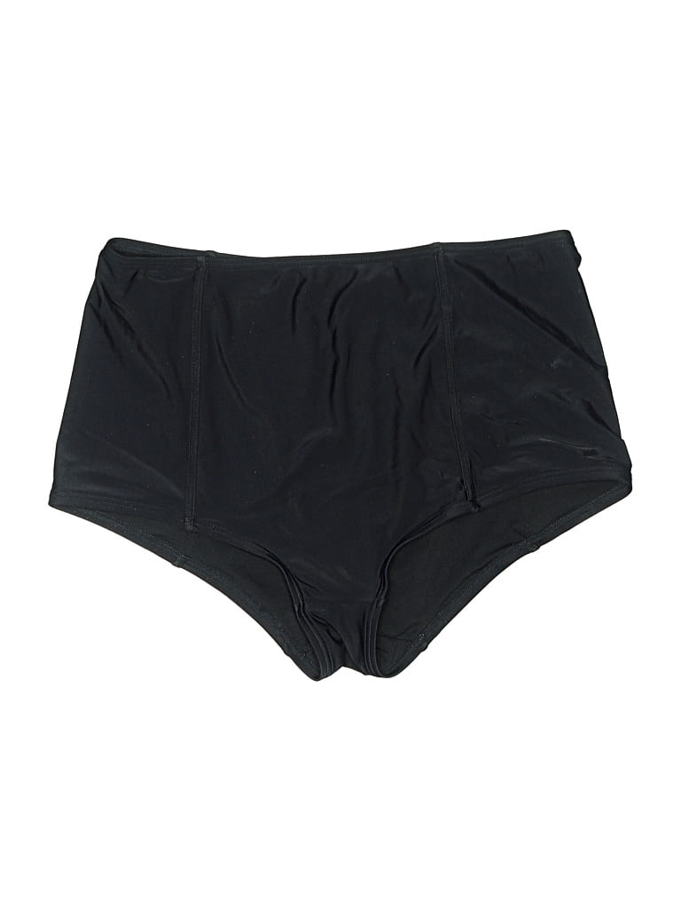 Pre-owned Jcrew Swimsuit Bottoms In Black