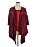 Westbound 100% Cotton Red Cardigan Size 2X - photo 1