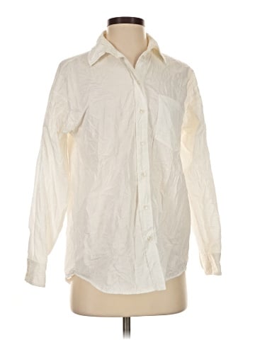 Zara Basic Long Sleeve Blouse (view 1)