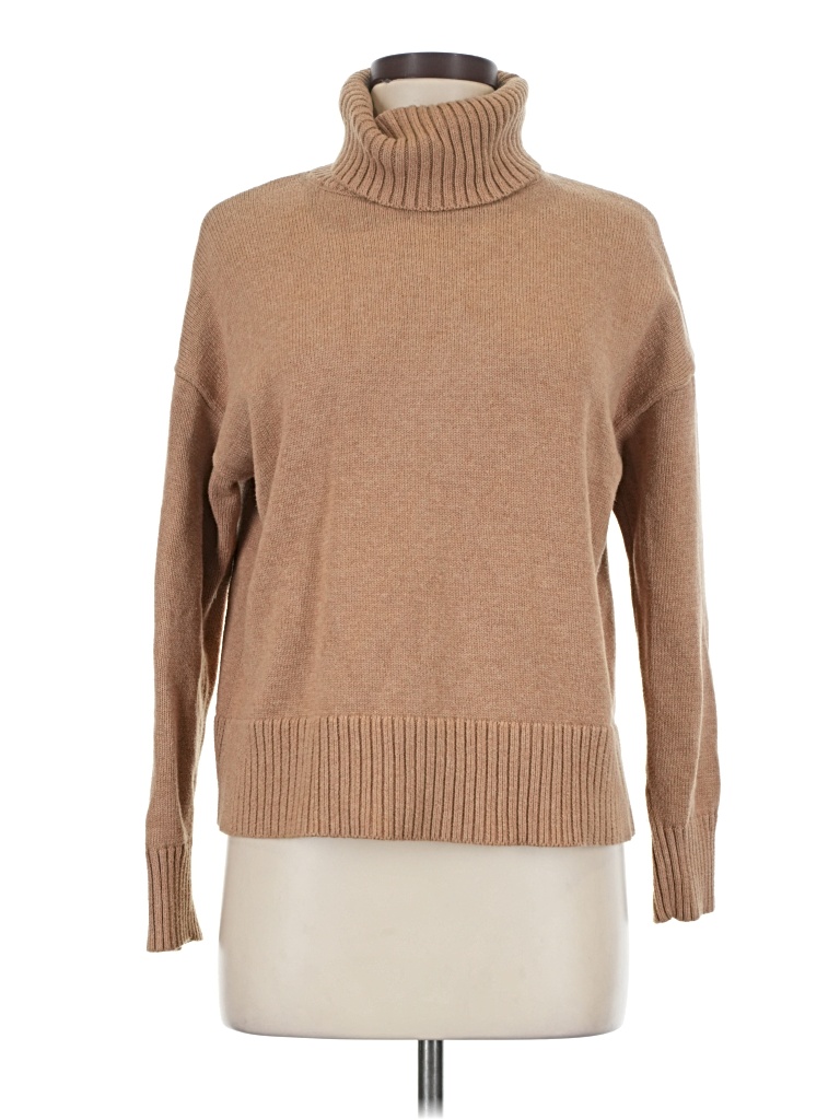Pre-owned Gap Turtleneck Sweater In Tan