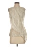 Sally LaPointe Ivory Sleeveless Blouse Size XXS - photo 1
