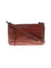 Universal Thread 100% Leather Brown Tan Leather Crossbody Bag One size - photo 1