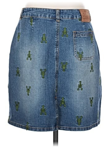 Lilly Pulitzer Denim Skirt (view 2)