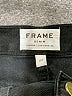 FRAME Denim 100% Cotton Solid Black Denim Skirt Size 27 waist - photo 4