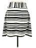 CAbi Stripes White Casual Skirt Size S - photo 2