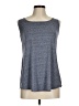 Logo Layers Gray Sleeveless T-Shirt Size M - photo 1