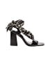 Alice + Olivia Black Sandals Size 11 - photo 1