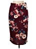 iris Floral Burgundy Casual Skirt Size M - photo 1