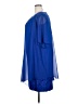 Assorted Brands 100% Polyester Solid Blue Cocktail Dress Size XXL - photo 5