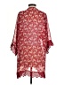 Maurices Red Kimono Size S - photo 2