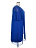 Assorted Brands 100% Polyester Solid Blue Cocktail Dress Size XXL - photo 4