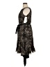Studio 1 100% Polyester Paisley Black Cocktail Dress Size 14 (petite) - photo 5