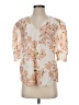 Joie Ivory Short Sleeve Blouse Size S - photo 1