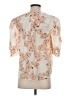 Joie Ivory Short Sleeve Blouse Size S - photo 2