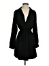 Lush Solid Black Casual Dress Size S - photo 1