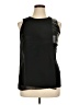 Joan Vass Black Sleeveless Blouse Size XL - photo 1