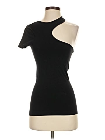Helmut Lang Short Sleeve Turtleneck - front