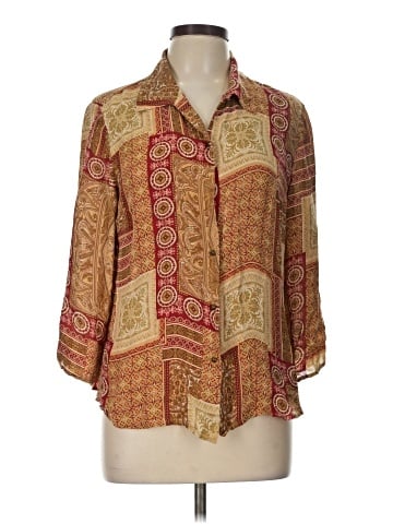 Kate Hill 3/4 Sleeve Blouse (view 1)