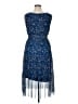 Max Studio Stars Blue Cocktail Dress Size XL - photo 2
