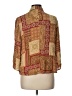 Kate Hill Paisley Gold 3/4 Sleeve Blouse Size L - photo 2