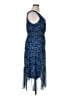 Max Studio Stars Blue Cocktail Dress Size XL - photo 4