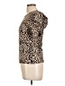 Unbranded Animal Print Brown Short Sleeve Turtleneck Size L - photo 5
