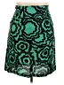 Apostrophe Print Green Formal Skirt Size XXL (estimated) - photo 1