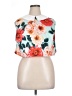 Unique Vintage 100% Polyester Orange Sleeveless Blouse Size 1X - photo 1