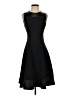 L'Agence Solid Black Cocktail Dress Size XS (0) - photo 1