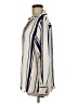 Tamara H. Stripes Ivory Long Sleeve Blouse Size M - photo 5