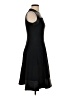 L'Agence Solid Black Cocktail Dress Size XS (0) - photo 4