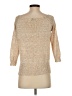 Sparkle & Fade 100% Polyester Metallic Tan Pullover Sweater Size XS - photo 2