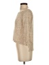 Sparkle & Fade 100% Polyester Metallic Tan Pullover Sweater Size XS - photo 5
