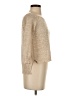 Sparkle & Fade 100% Polyester Metallic Tan Pullover Sweater Size XS - photo 4