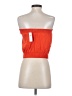 Tiny 100% Cotton Orange Sleeveless Top Size S - photo 2