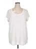 Athleta White Short Sleeve T-Shirt Size XL (tall) - photo 1
