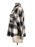Blu Pepper 100% Cotton Plaid Gray 3/4 Sleeve Button-Down Shirt Size L - photo 5