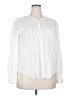 Gap White Long Sleeve Blouse Size XXL - photo 1