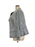 Lafayette 148 New York Tweed Blue Jacket Size 20 - photo 5
