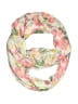 Unbranded Floral Pink Ivory Scarf One size - photo 1