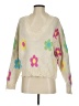 Bailey Rose Floral Ivory Pullover Sweater Size S - photo 1