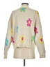 Bailey Rose Floral Ivory Pullover Sweater Size S - photo 2