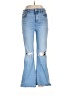 American Eagle Shoes Hearts Blue Jeans Size 10 - photo 1