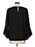 GOLDRAY 100% Polyester Black 3/4 Sleeve Blouse Size L - photo 2