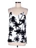 Express 100% Polyester Silver Sleeveless Top Size M - photo 1