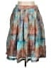 Peruvian Connection Tie-dye Blue Teal Casual Skirt Size 8 - photo 1