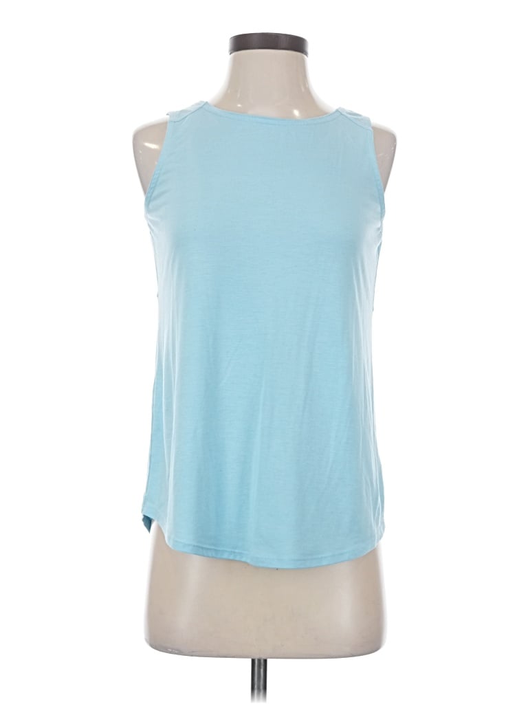 Pre-owned Columbia Sleeveless T-shirt In Blue