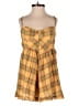 Urban Outfitters Plaid Yellow Romper Size S - photo 1