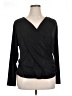 Vince Camuto Black Long Sleeve Top Size XL - photo 1