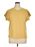 Vocal Yellow Short Sleeve Top Size XL - photo 1